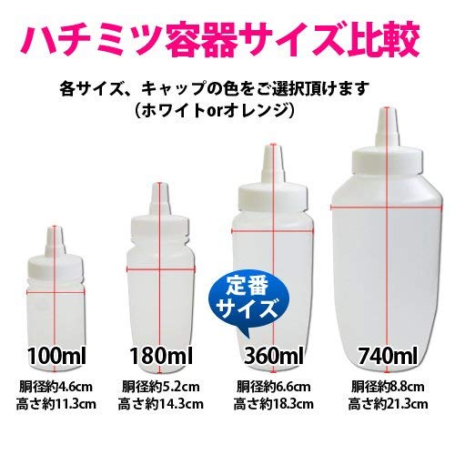 Amazon.co.jp: toysfan トイズファン はちみつ容器740mll (オレンジ
